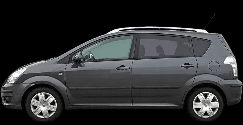 Toyota Verso 2004–2009, profil lateral