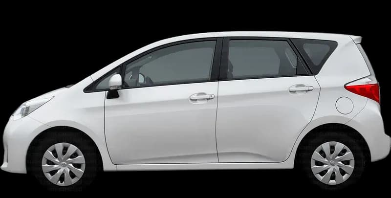 Toyota Verso 2010–2015, profil lateral