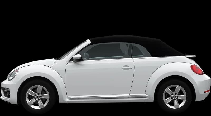 Volkswagen Beetle 2011–2019, profil lateral