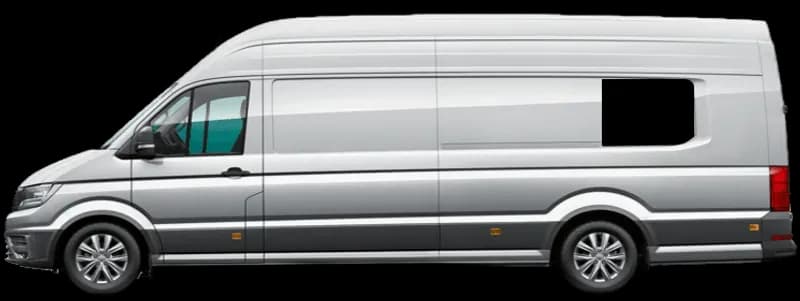 Volkswagen Crafter MAN TGE 2017–2022, profil lateral