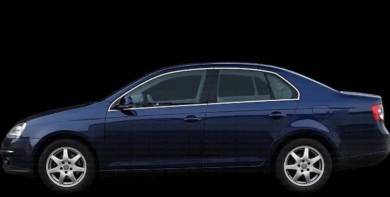 Volkswagen Jetta 2006–2010, profil lateral