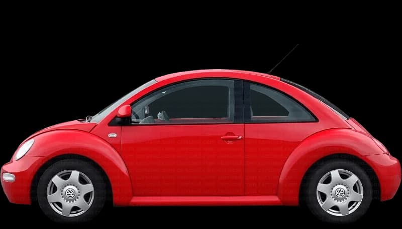 Volkswagen New Beetle 2004–2010, profil lateral