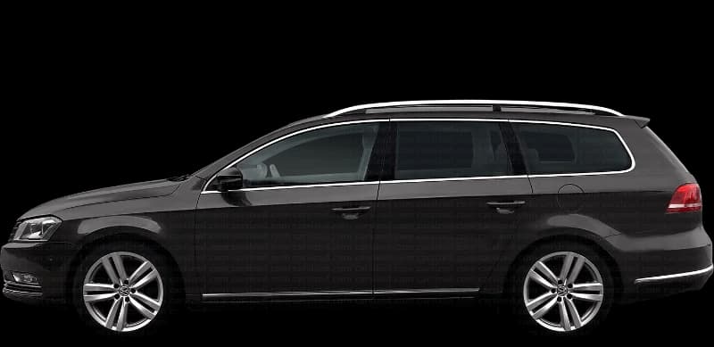 Volkswagen Passat B7 2010–2014, profil lateral