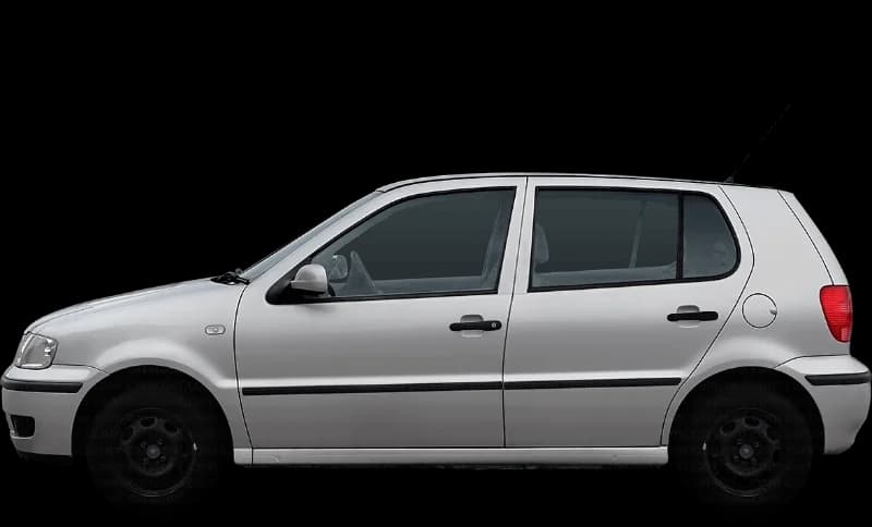 Volkswagen Polo 1997–2001, profil lateral