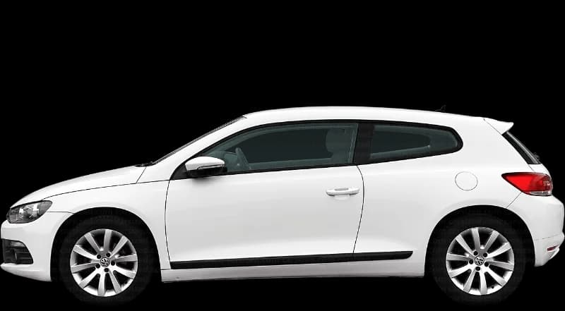 Volkswagen Scirocco 2008–2018, profil lateral