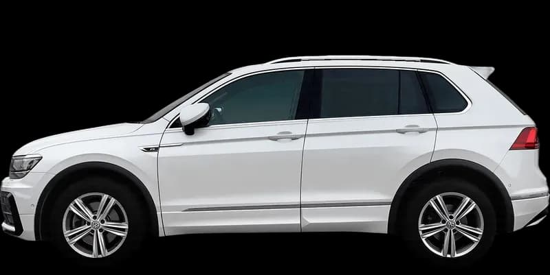 Volkswagen Tiguan 2016–2024, profil lateral