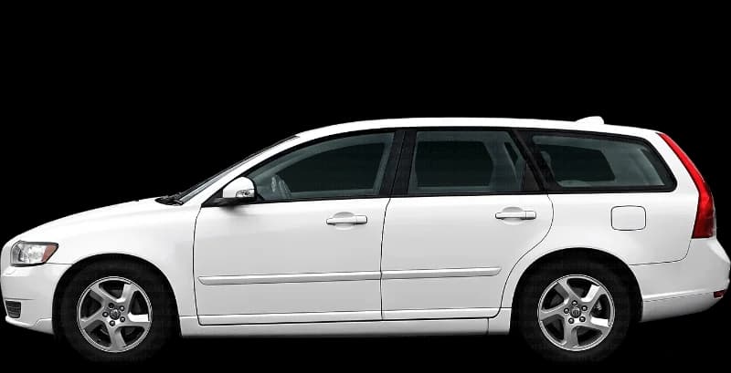 Volvo S40 II 2006–2012, profil lateral