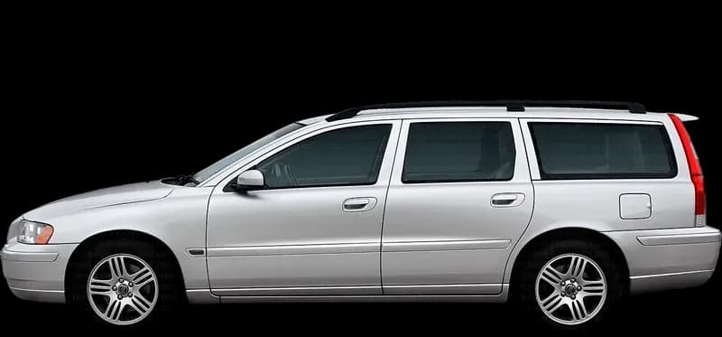 Volvo V70 2005–2010, profil lateral