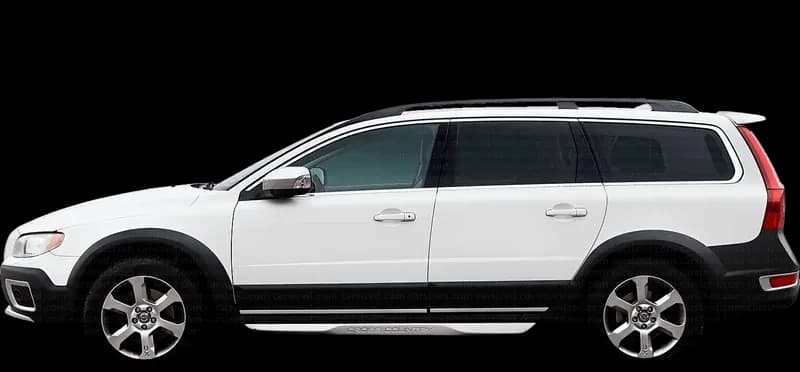 Volvo XC70 2005–2010, profil lateral