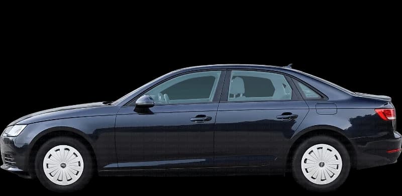 Audi A4 B9 2015–prezent, profil lateral