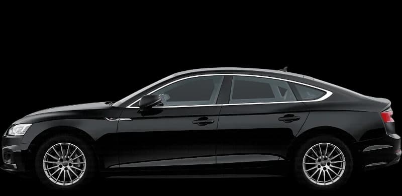 Audi A5 2015–prezent, profil lateral