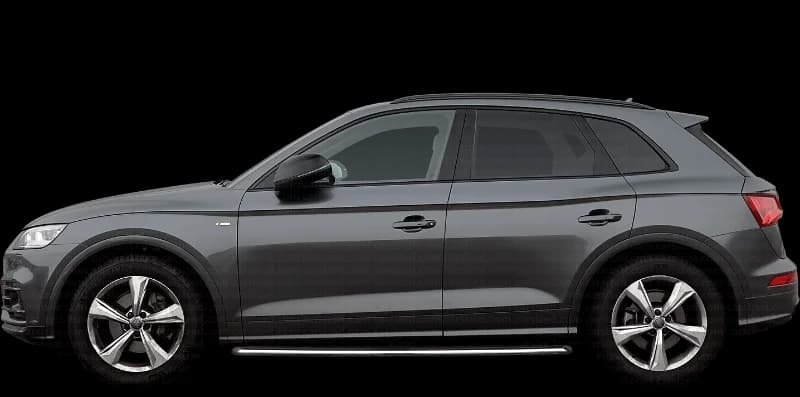 Audi Q5 2017–2020, profil lateral