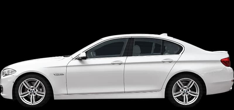 BMW Seria 5 2011–2017, profil lateral