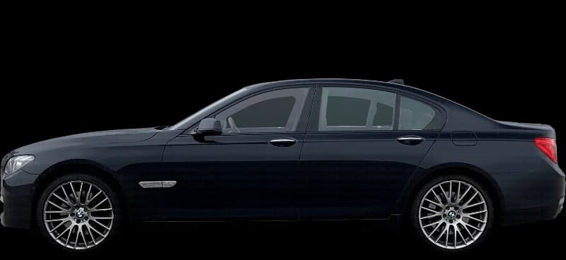 BMW Seria 7 F01 2010–2014, profil lateral