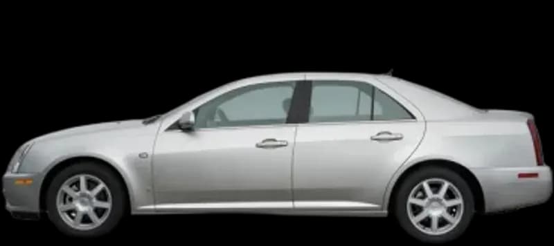 Cadillac SLS 2007–2013, profil lateral