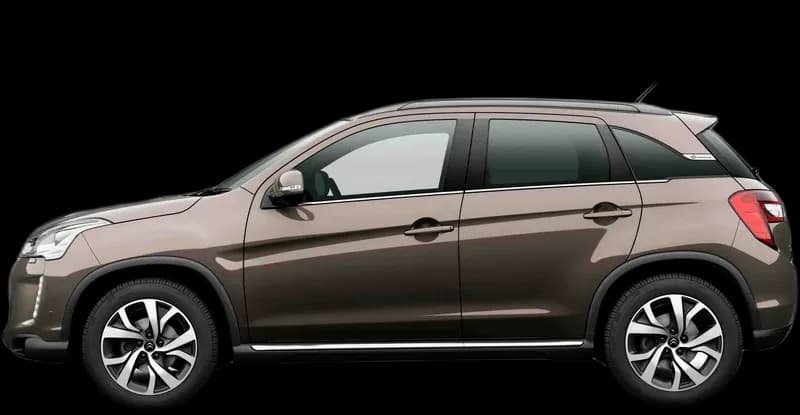 Citroën C4 AirCross 2012–2017, profil lateral