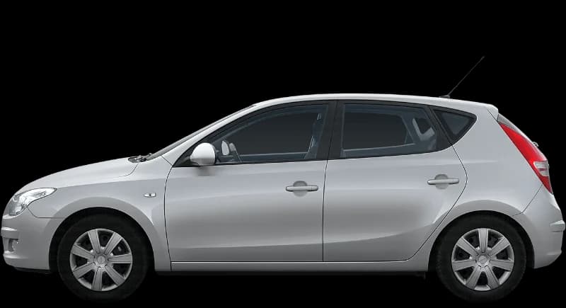 Hyundai i30 2007–2012, profil lateral