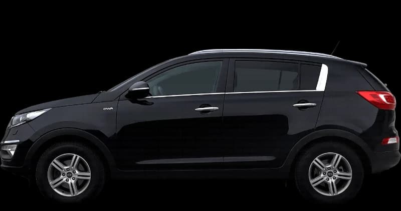 Kia Sportage 2010–2015, profil lateral