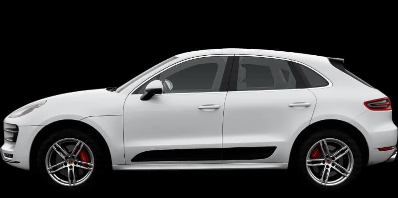 Porsche Macan 2014–2023, profil lateral