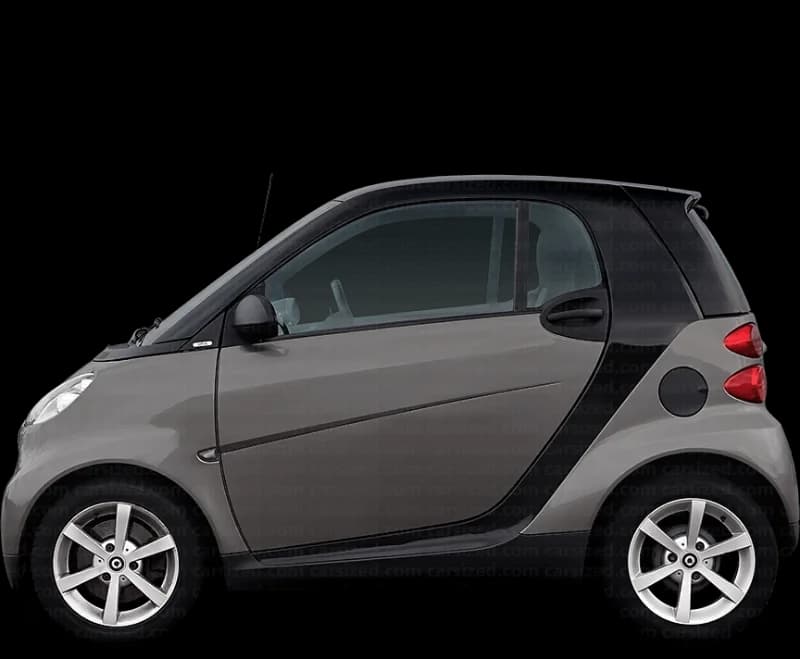 Smart ForTwo 2005–2010, profil lateral
