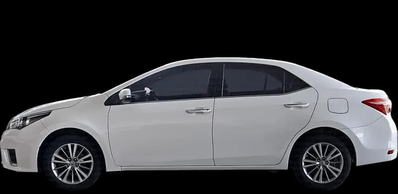 Toyota Corolla E170 2013–2016, profil lateral