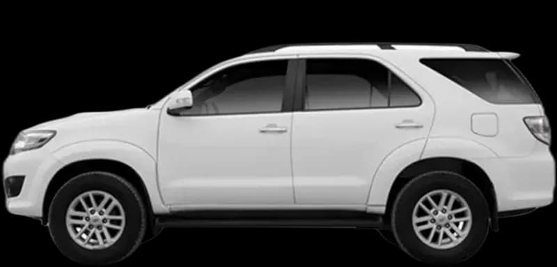 Toyota Fortuner 2005–2014, profil lateral