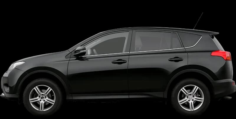 Toyota Rav4 2013–2018, profil lateral