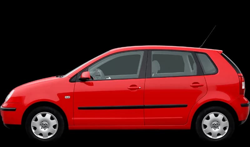 Volkswagen Polo 2001–2009, profil lateral