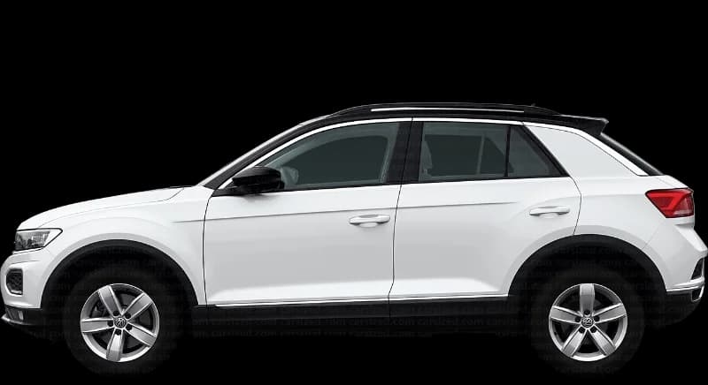 Volkswagen T-Roc 2017–prezent, profil lateral