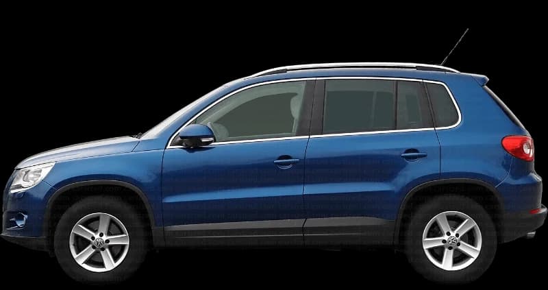 Volkswagen Tiguan 2007–2016, profil lateral