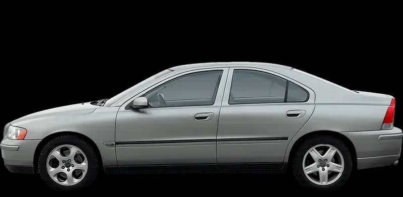 Volvo S60 2005–2010, profil lateral