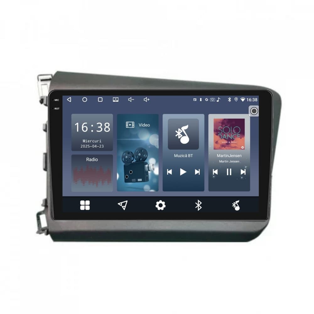 Navigatie PilotOn Honda Civic IX Sedan 2011-2015 9 inch 2GB 32GB 4 CORE