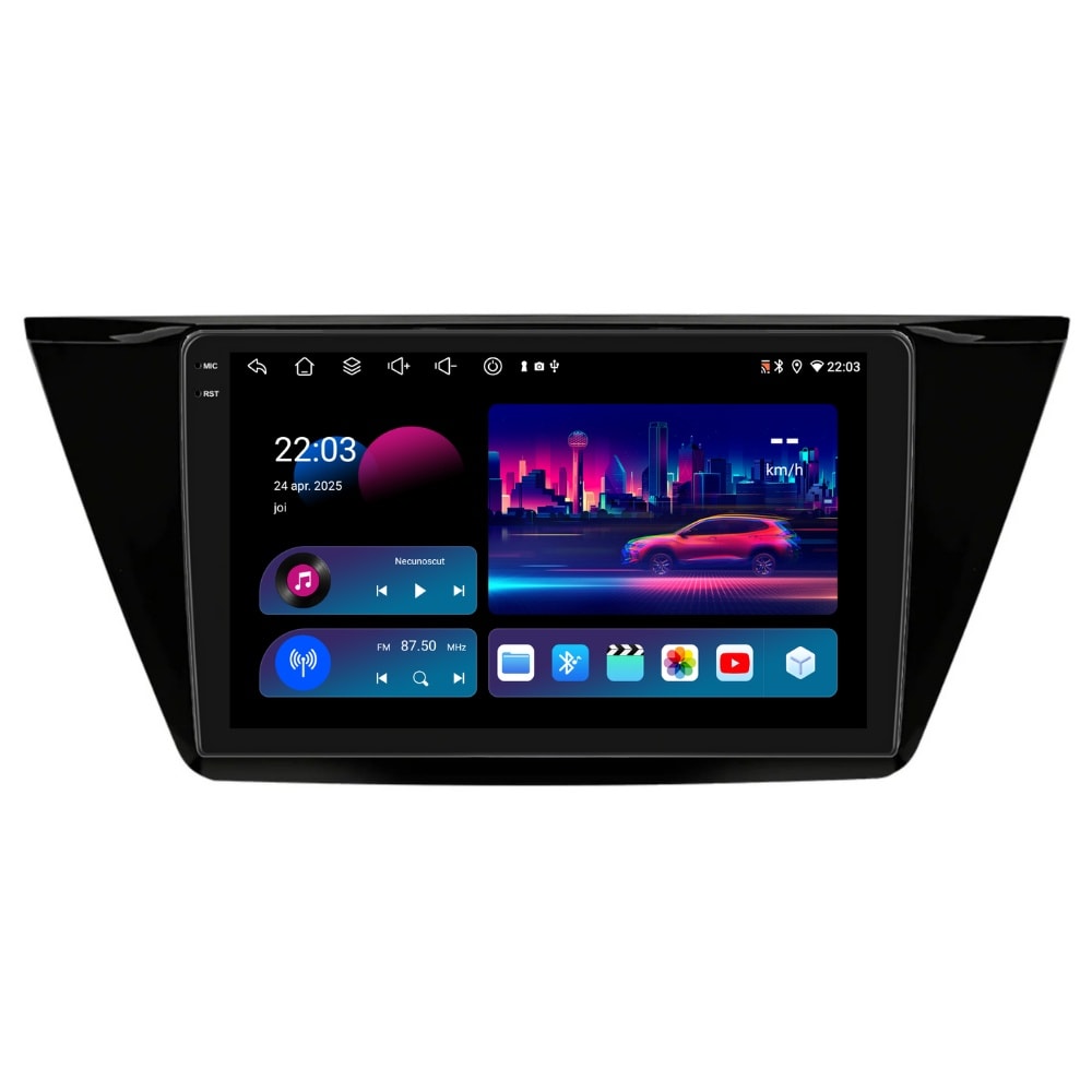 Navigatie PilotOn VW Touran III dupa 2015 10 inch 4GB 64GB 8CORE