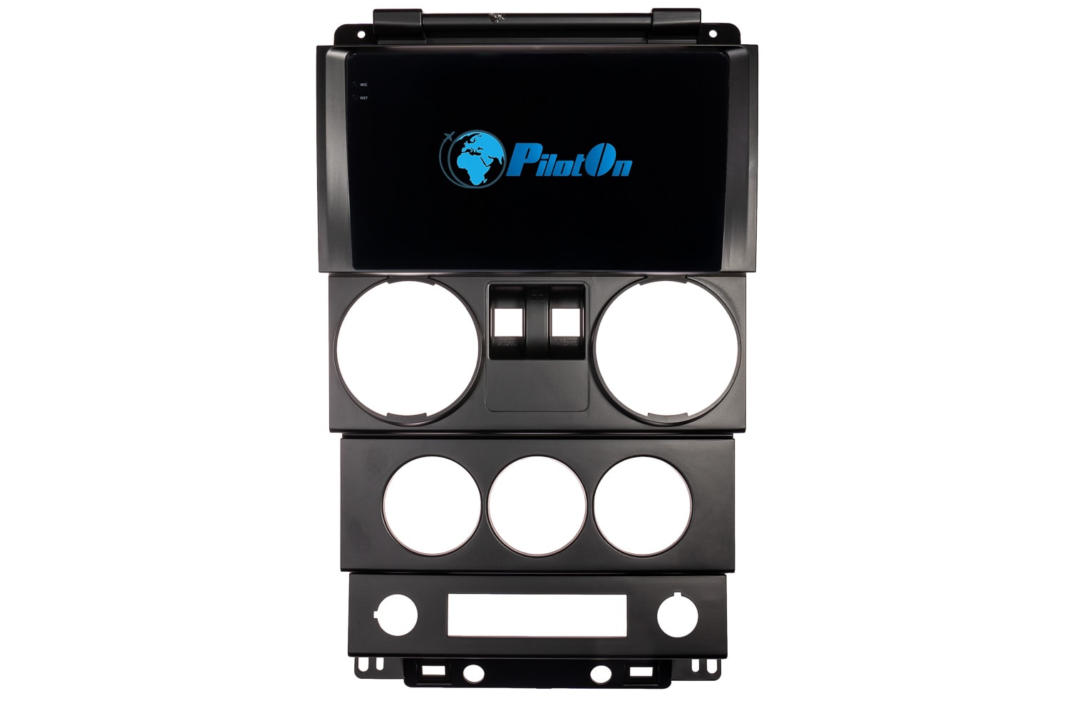 Navigatie PilotOn Jeep Wrangler Rubicon 2008-2010 2K 9 Inch 4GB 64GB 8 CORE