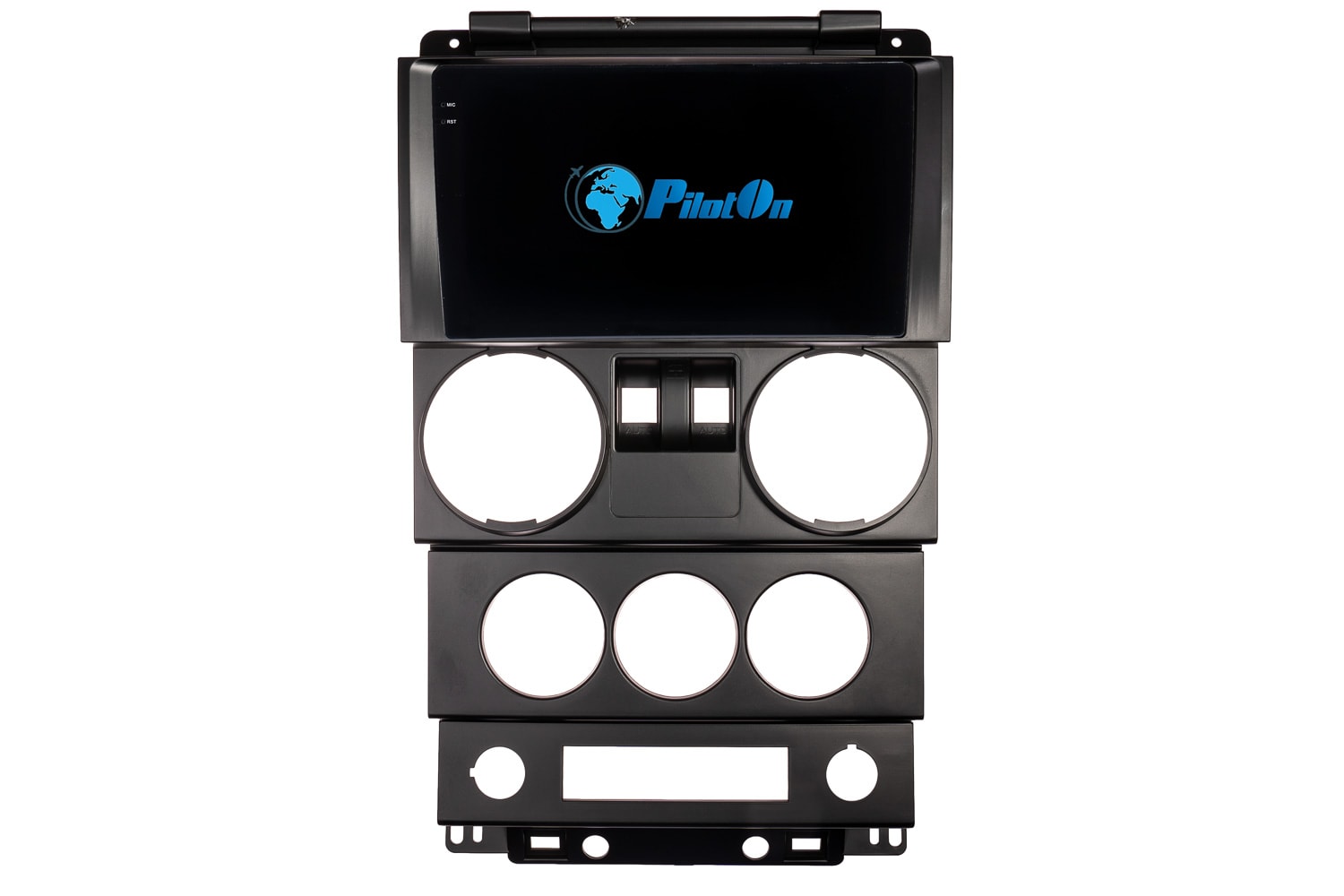 Navigatie PilotOn Jeep Wrangler Rubicon 2008-2010 9 inch 4GB 64GB 8CORE