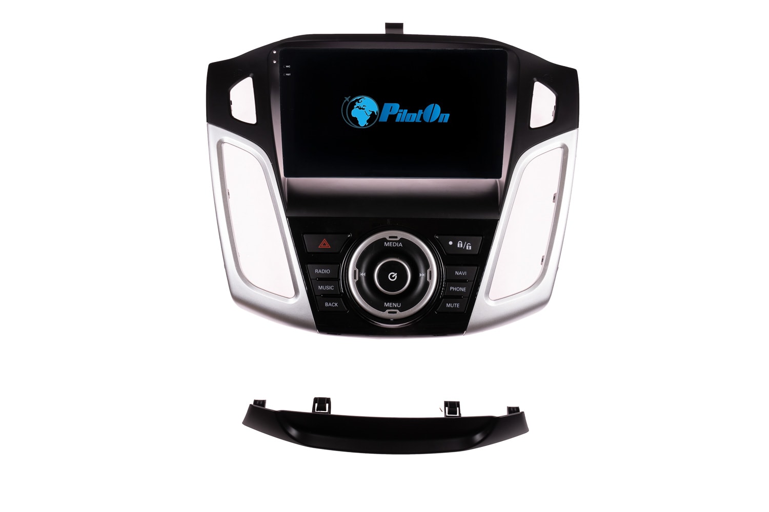 Navigatie PilotOn Ford Focus 2011-2019 BUTOANE 9 inch 4GB 64GB 8CORE