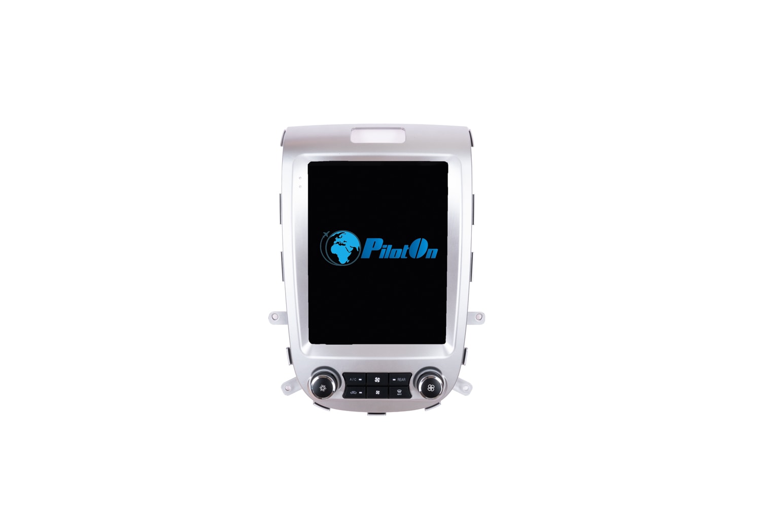 Navigatie PilotOn Tip Tesla Hyundai Santa Fe 2006-2012 SILVER 9.7 inch 2GB 64GB 4 Core