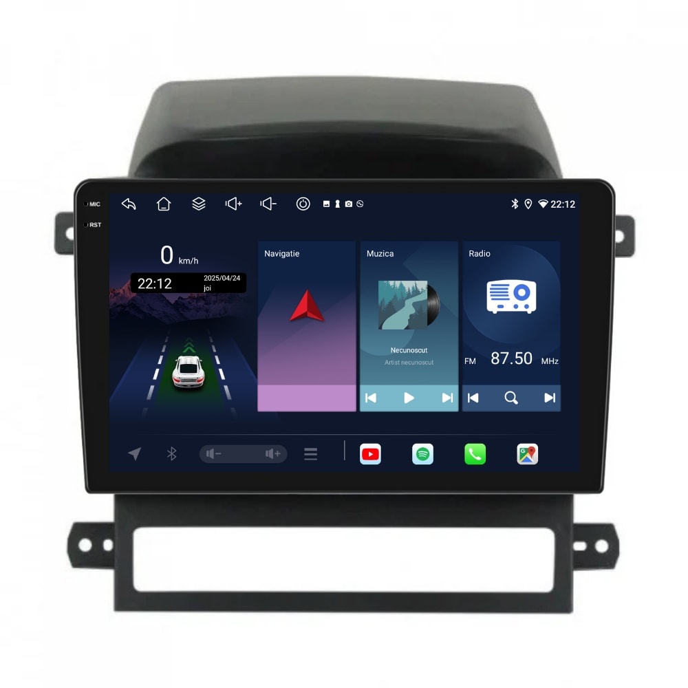 Navigatie PilotOn Chevrolet Captiva 2006-2011 9 inch 4GB 64GB 8 CORE