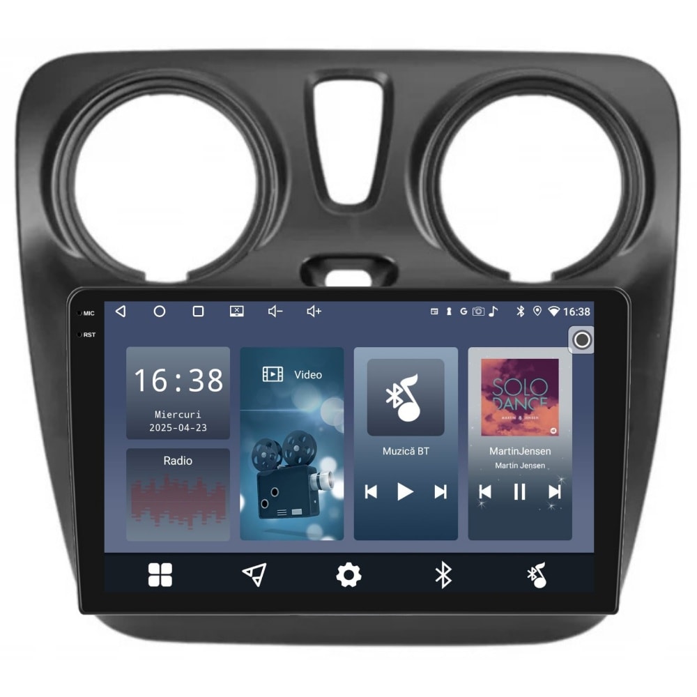 Navigatie PilotOn Dacia Dokker 2012-2020 9 inch 2GB 32GB 4 CORE