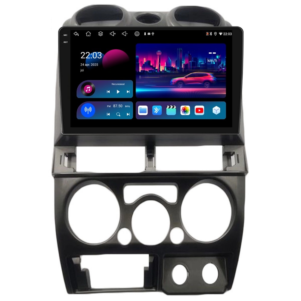 Navigatie PilotOn Isuzu D-Max 2008-2012 9 inch 4GB 64GB 8CORE