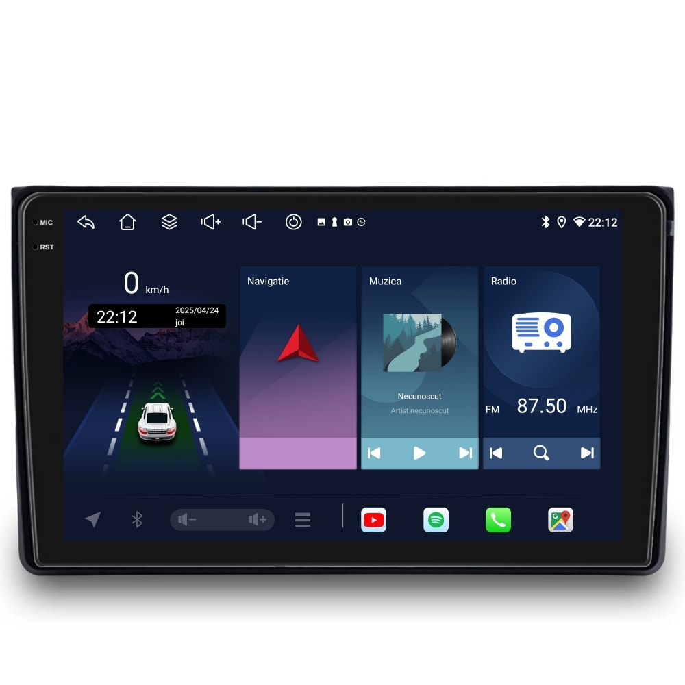 Navigatie PilotOn Audi A4 B7 2004-2008 9 inch 4GB 64GB 8 CORE