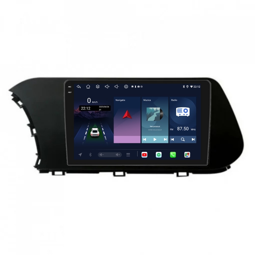 Navigatie PilotOn Hyundai i20 dupa 2020 9 inch 4GB 64GB 8 CORE