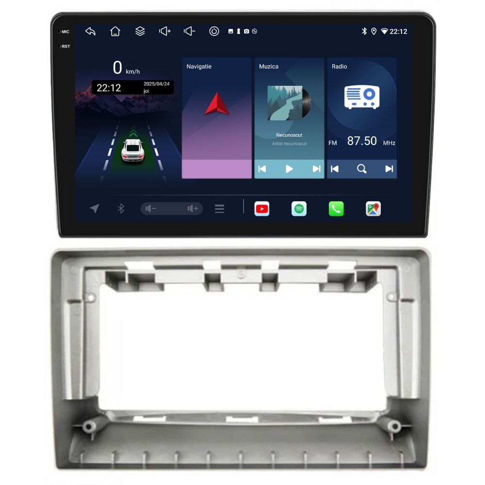 Navigatie PilotOn Subaru Impreza WRX 2002-2004 9 inch 4GB 64GB 8 CORE