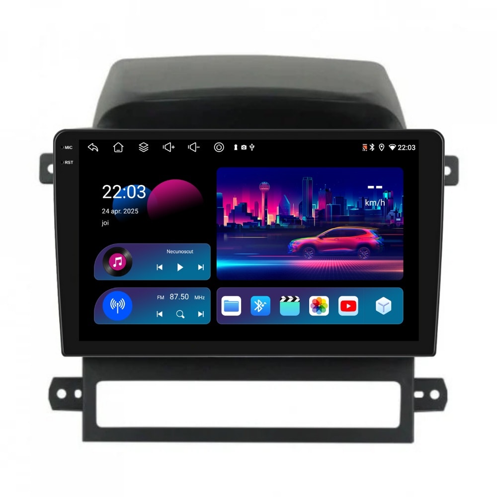 Navigatie PilotOn Chevrolet Captiva 2006-2011 9 inch 4GB 64GB 8CORE