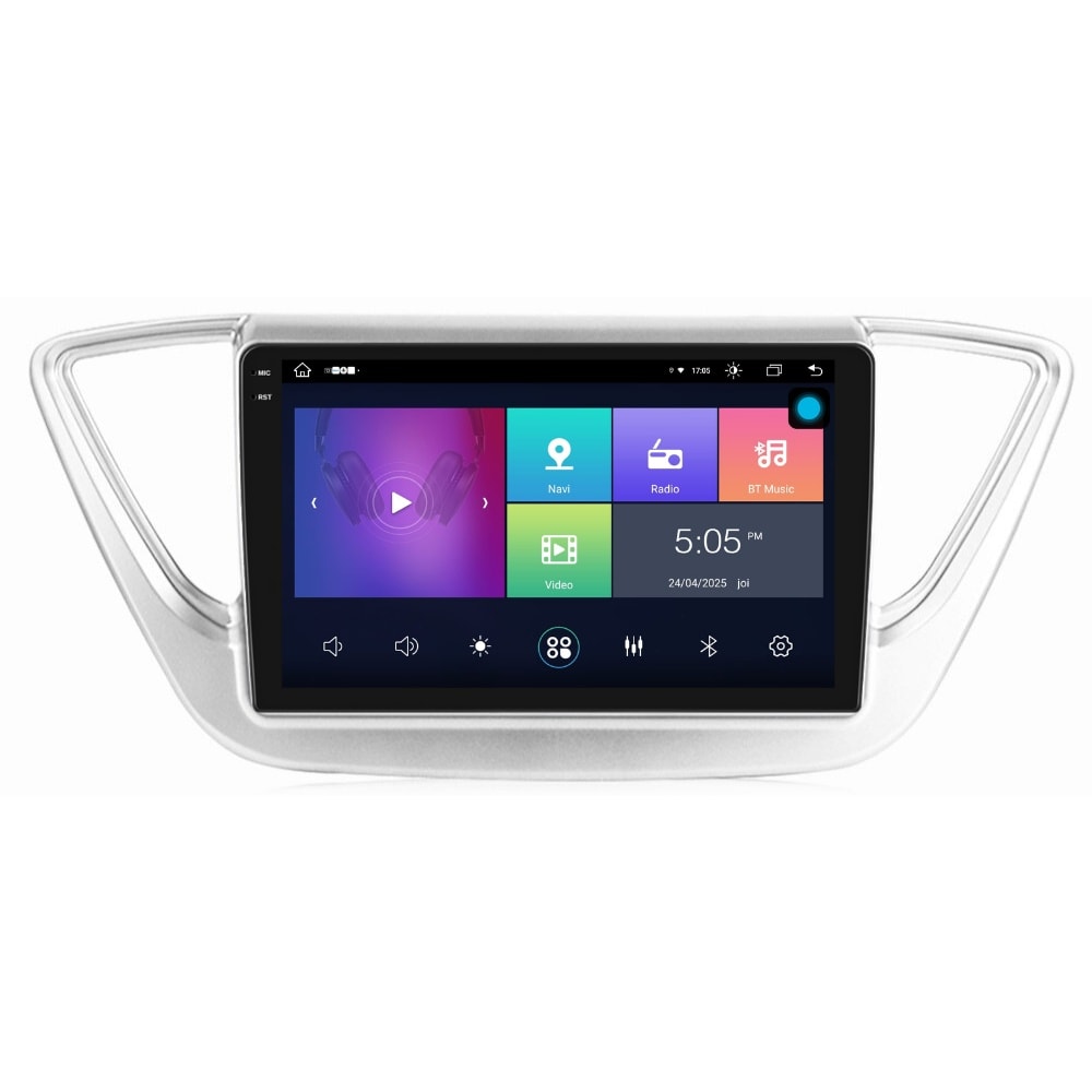 Navigatie PilotOn Hyundai Accent 2017-2020 2K 4GB 64GB 8 CORE