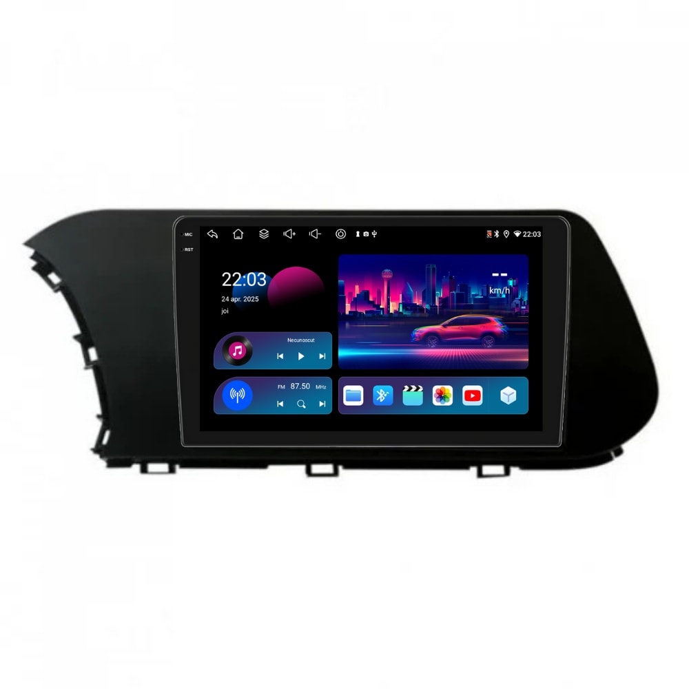Navigatie PilotOn Hyundai i20 dupa 2020 9 inch 4GB 64GB 8CORE