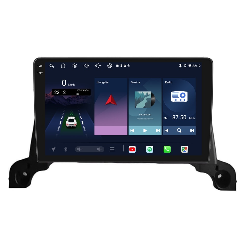 Navigatie PilotOn Peugeot 5008 2017-2020 9 inch 4GB 64GB 8 CORE