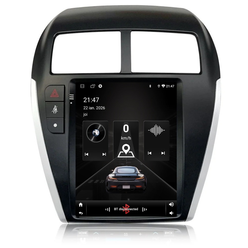 Navigatie Tip Tesla Mitsubishi ASX 2010-2022 9.7 inch 2GB 64GB 4 Core