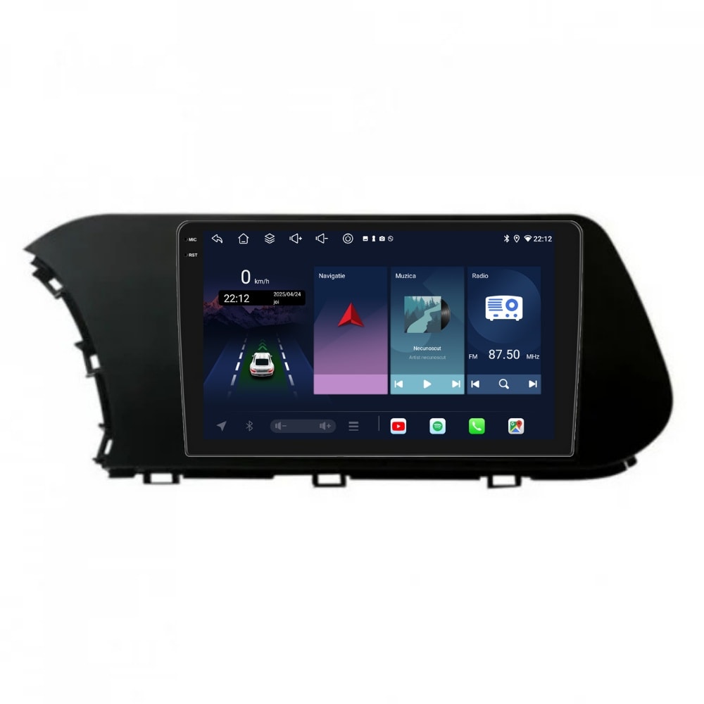 Navigatie PilotOn Hyundai Bayon dupa 2021 9 inch 4GB 64GB 8 CORE