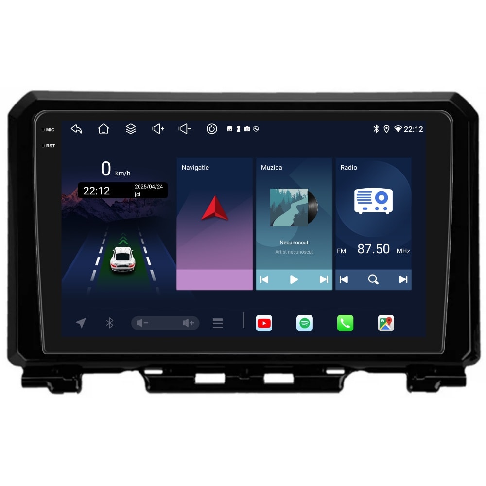 Navigatie PilotOn Suzuki Jimny dupa 2018 9 inch 4GB 64GB 8 CORE